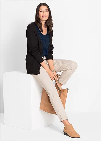 Katoenen shirt, korte mouw, Kleur: donkerblauw