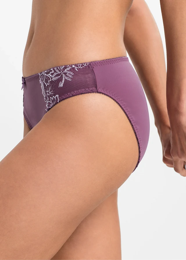 Slips avec de jolies broderies • prune mat+rose mat • product-page.page-title-suffix