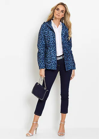 Lange stretch blouse, Kleur: wit