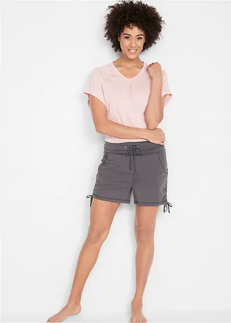 Short avec fronces, Couleur: 