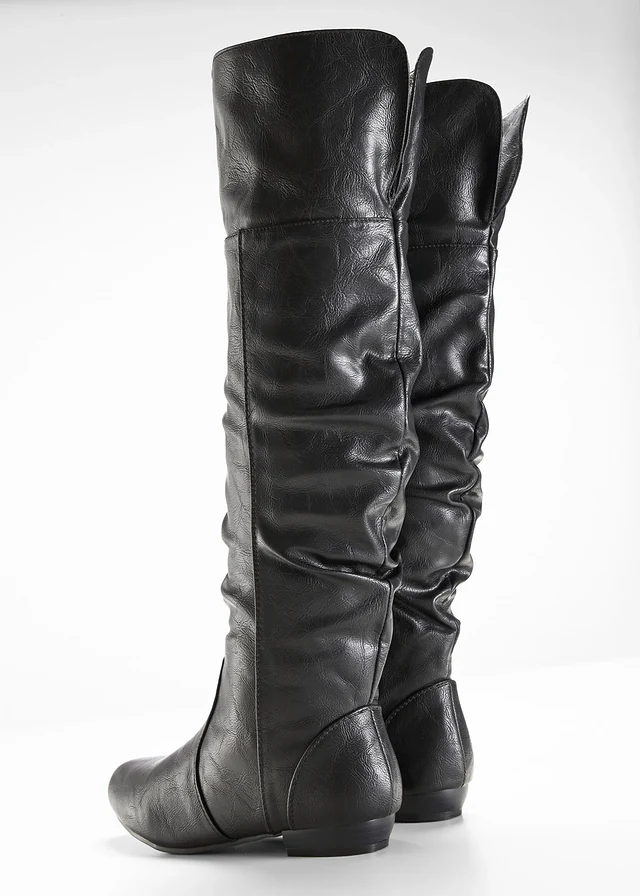 Overknee laarzen • zwart • product-page.page-title-suffix