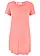 T-shirt long en viscose douce, Couleur: corail clair