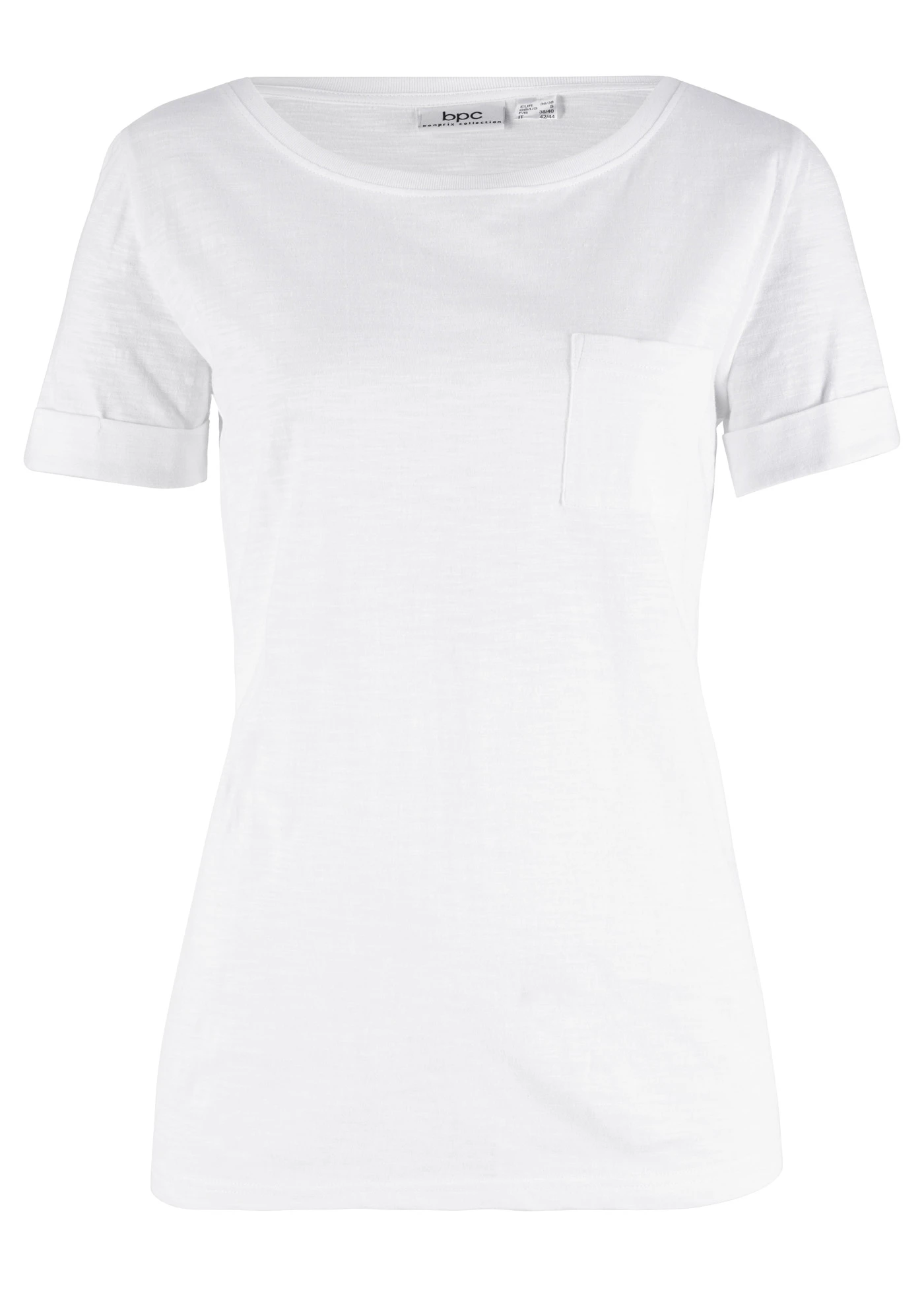 Tričko z čisté organické bavlny • bílá • bonprix obchod