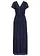 Maxi zomerjurk van soepele viscose, Kleur: donkerblauw