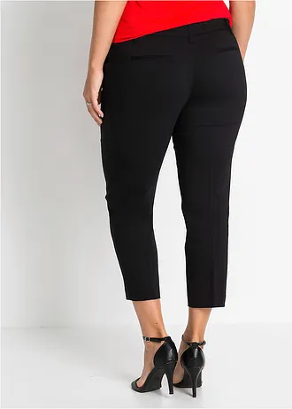 7/8 pantalon, Kleur: zwart