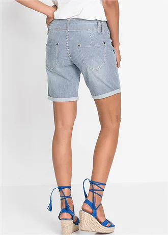 Džínové šortky • modrá s proužky • bonprix obchod