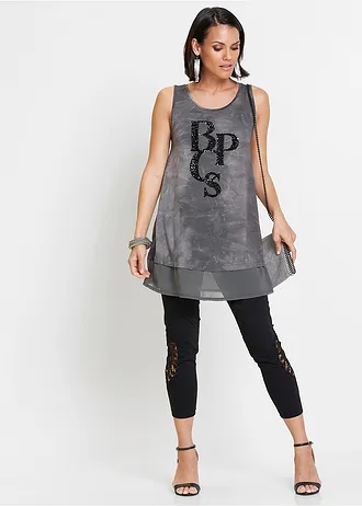 Colanţi cu dantelă • negru • magazin bonprix