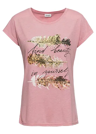 Tričko s třpytivým potiskem