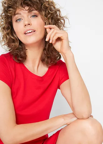 Pólóruha tiszta bio-pamutból • eper • bonprix áruház