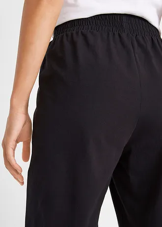 Pantalon en jersey coton • noir • Boutique bonprix