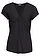 T-shirt en viscose extensible, Couleur: noir
