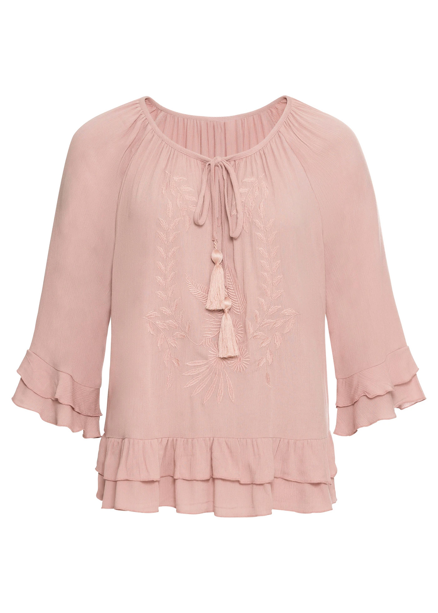 Tuniek van zachte viscose • lichtroze • bonprix online shop