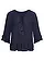 Tuniek met borduursel, Kleur: donkerblauw