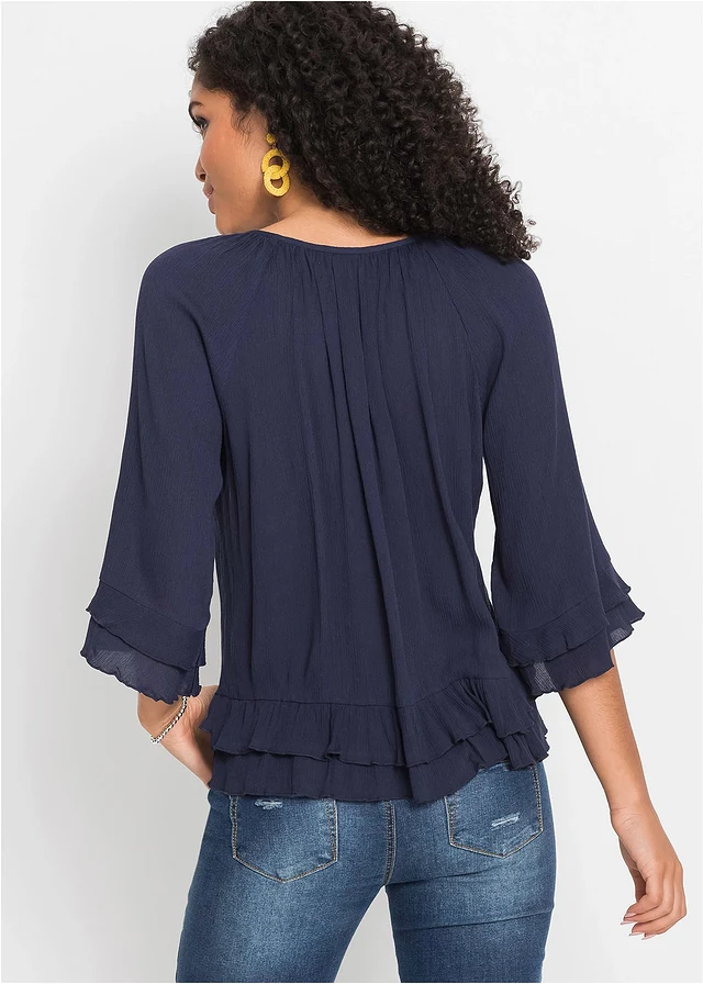 Tunique en viscose • bleu foncé • product-page.page-title-suffix