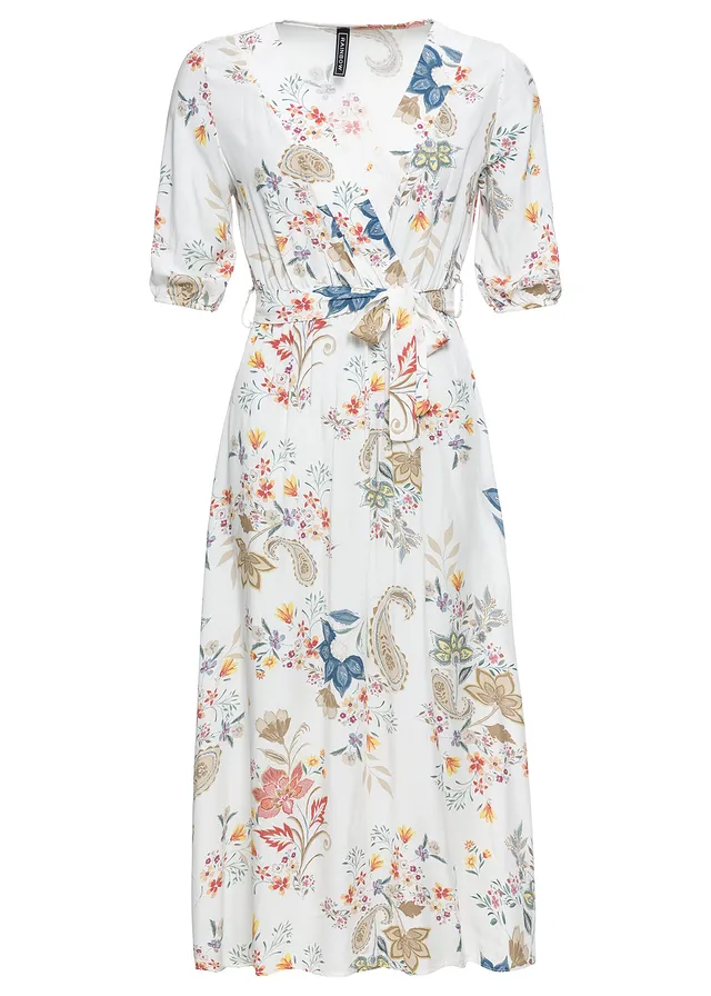 Rochie midi din viscoză fluidă