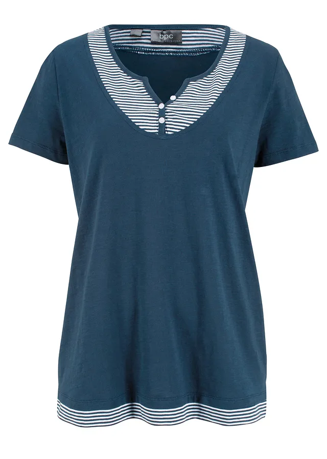 "Tricou bumbac bio ""2în1"", mânecă scurtă"