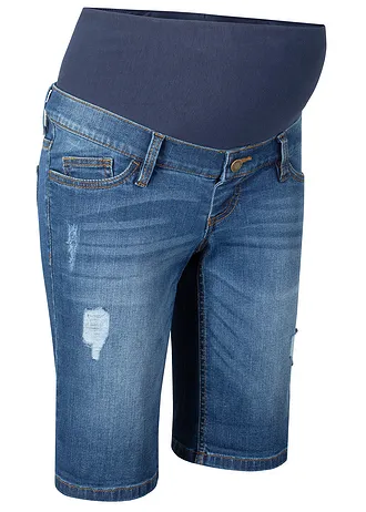 Těhotenské džínové bermudy, Regular Fit • modrý denim • bonprix obchod