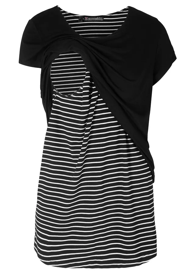 Bluză „2în1” maternitate din vîscoză