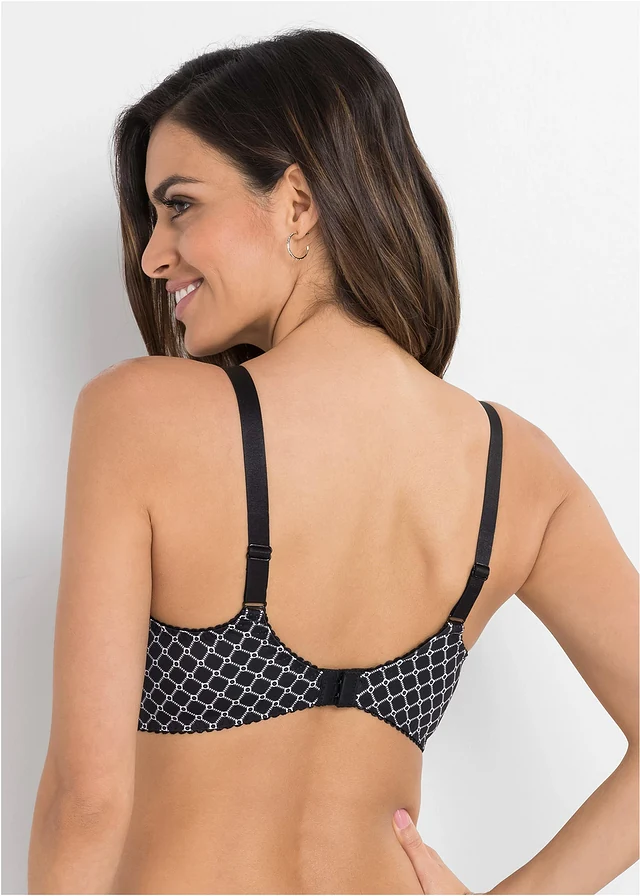 Soutien-gorge minimiseur avec mesh • noir-blanc imprimé • product-page.page-title-suffix