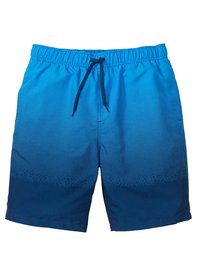 Bermuda de plage à dégradé de couleur, Regular Fit • bleu-bleu foncé • Boutique bonprix