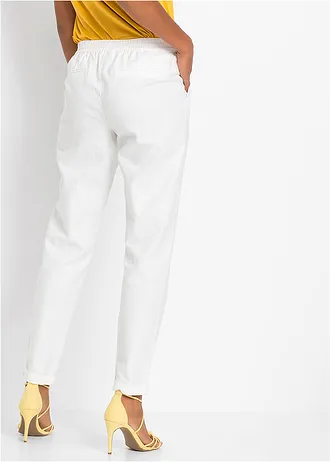 Linnen broek, Kleur: wit