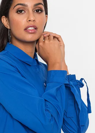 High-low blouse • azuurblauw • bonprix online shop