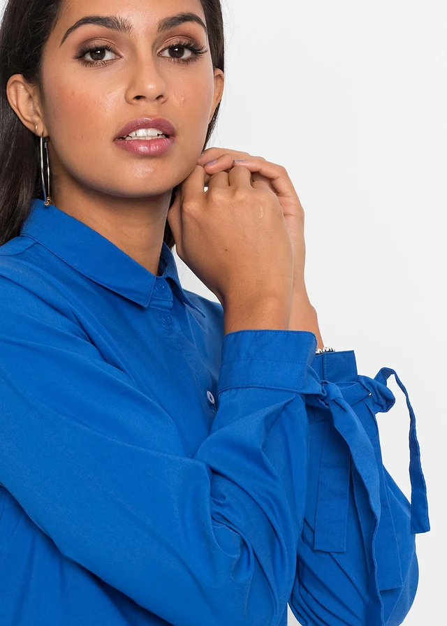 High-low blouse • azuurblauw • product-page.page-title-suffix