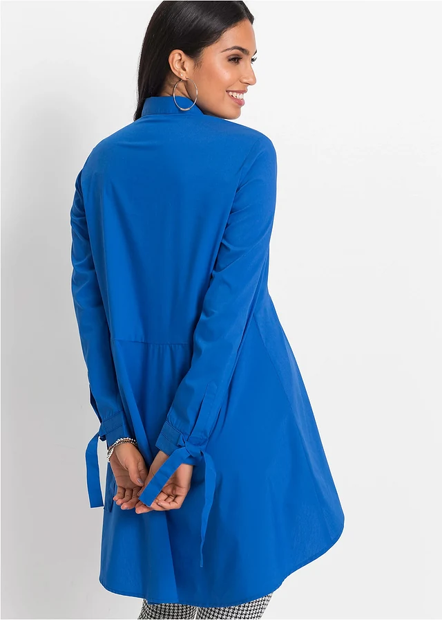 High-low blouse • azuurblauw • product-page.page-title-suffix