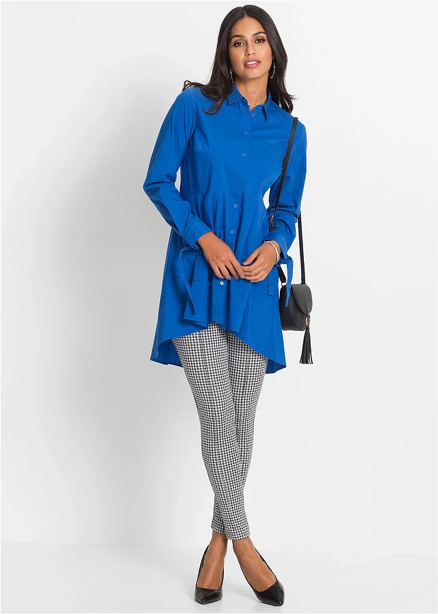 High-low blouse • azuurblauw • product-page.page-title-suffix