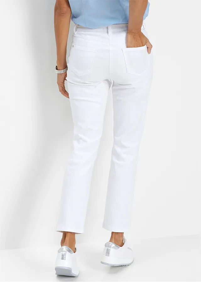 Pantalon extensible 7/8 • blanc • product-page.page-title-suffix