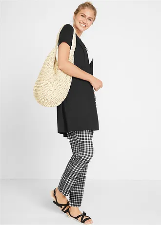 Úpletový kabátek z jemné viskózy, barva: černá