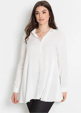 Bluză din viscoză 100%, culoare: alb