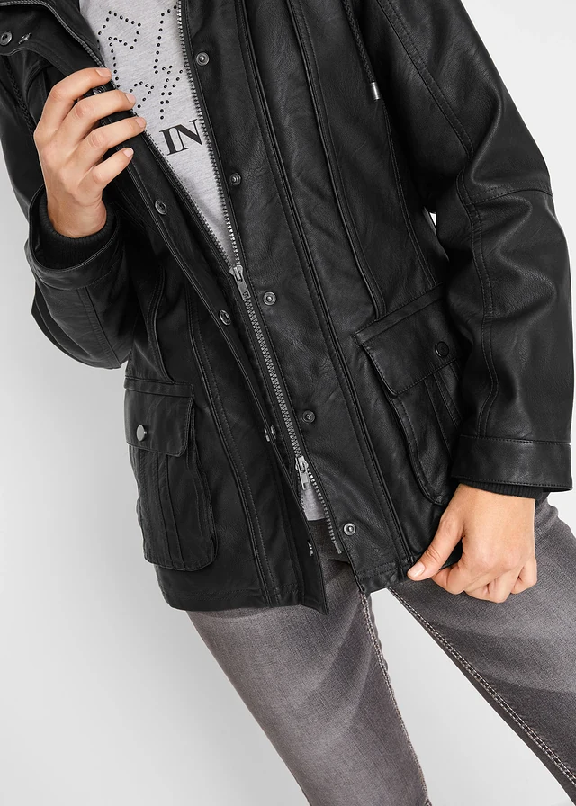 Veste enduite • noir • product-page.page-title-suffix