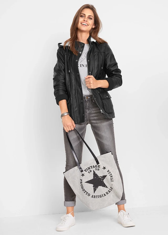 Veste enduite • noir • product-page.page-title-suffix