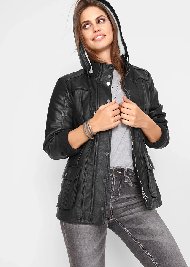 Veste enduite • noir • product-page.page-title-suffix