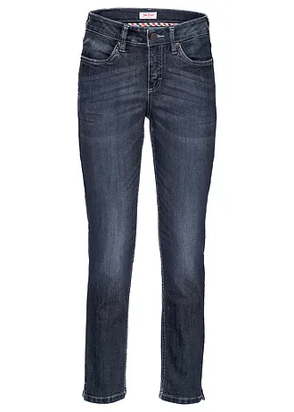 7/8 stretchjeans met splitten