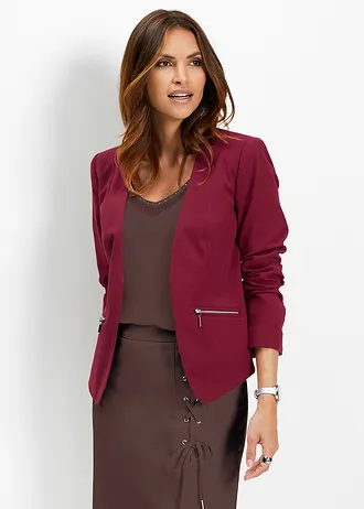 Blazer, Kleur: donkerrood