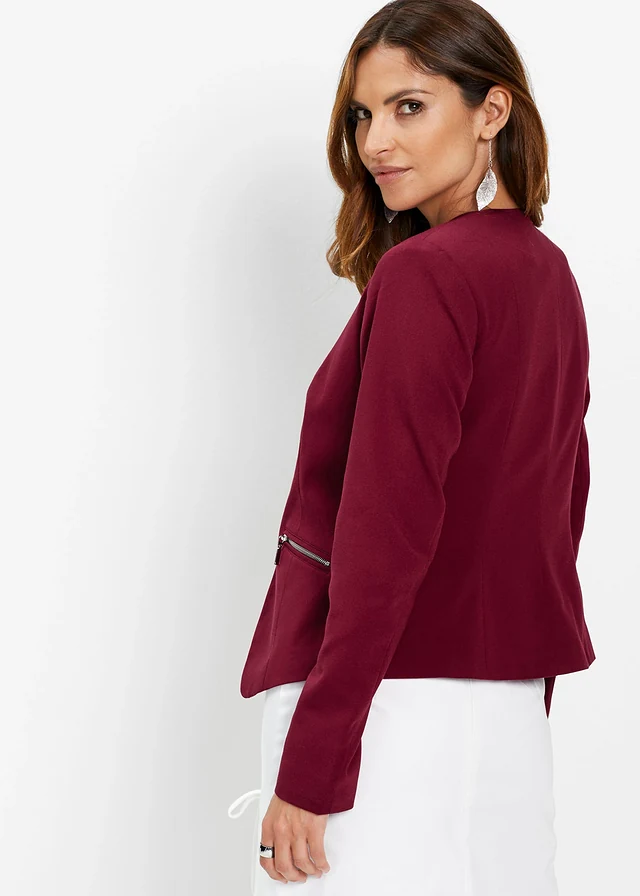 Blazer court • rouge foncé • product-page.page-title-suffix