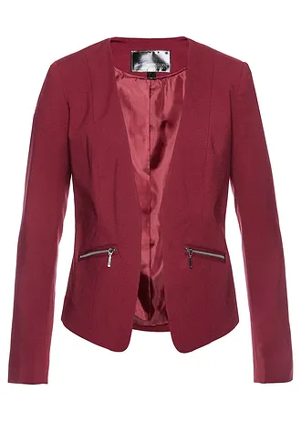 Blazer, Kleur: donkerrood