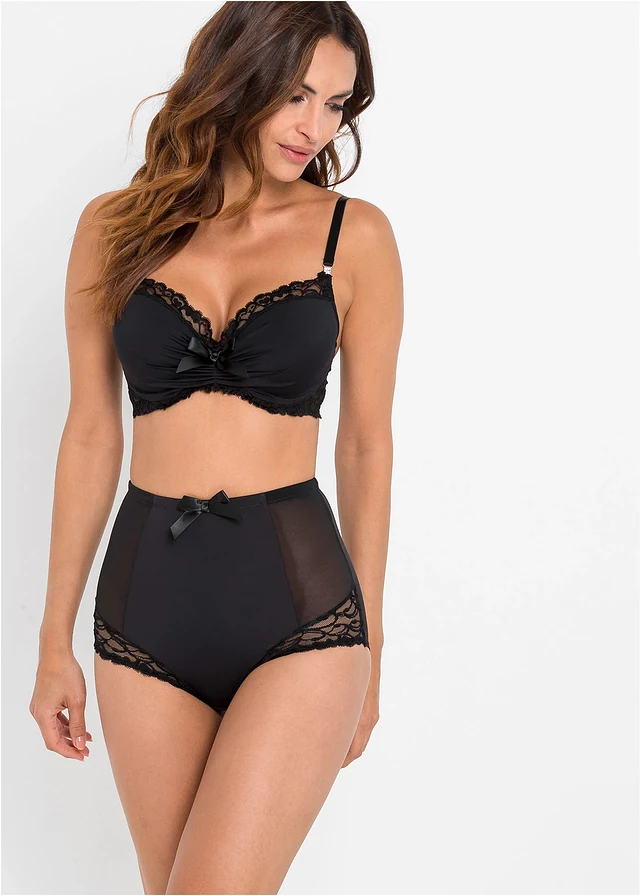 Jolie culotte sculptante, maintien modéré • noir • product-page.page-title-suffix