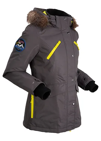 Waterdichte outdoor jas, Kleur: leisteengrijs