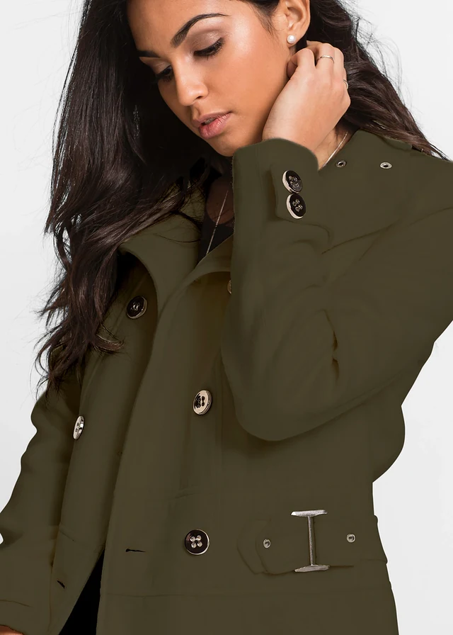 Manteau court, petite stature • olive foncé • product-page.page-title-suffix
