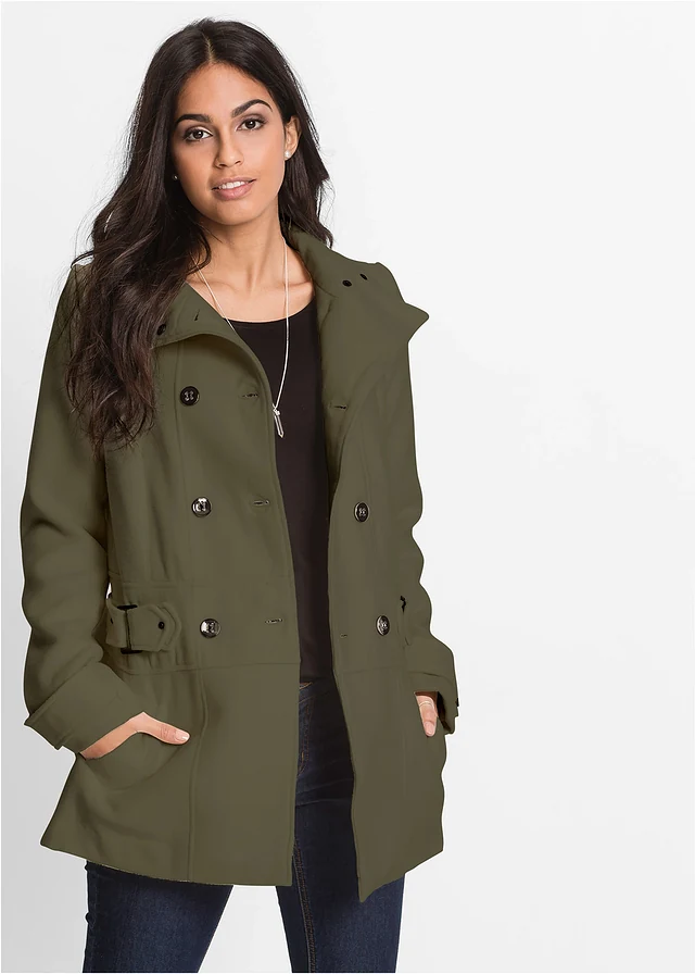 Korte coat, korte maten