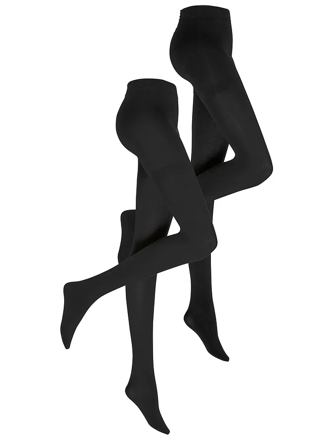 Dresuri termoizolante cu fleece moale, 140 DEN (set/ 2 buc.)