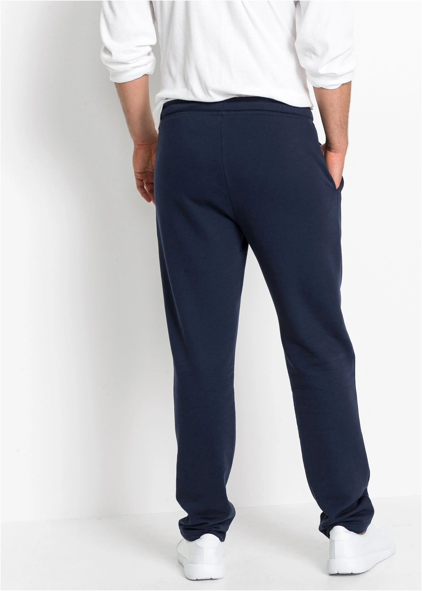 Pantalon de jogging coupe regular • bleu foncé • Boutique bonprix