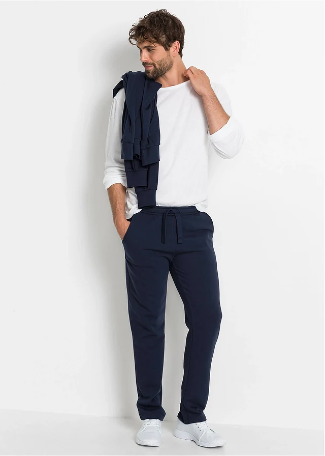 Joggingové kalhoty se střihem Regular Fit • tmavě modrá • bonprix obchod