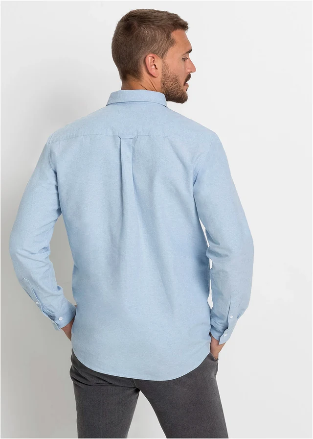 Oxford overhemd van katoen, regular fit • lichtblauw • product-page.page-title-suffix