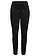 Žerzejové kalhoty, barva: černá