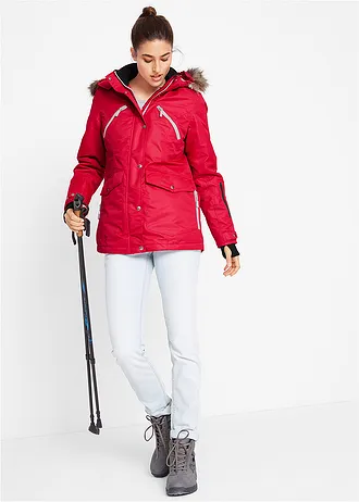 Waterdichte outdoorjas • donkerrood • bonprix online shop