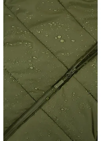 Vízlepergető steppelt kabát • sötétkeki • bonprix áruház